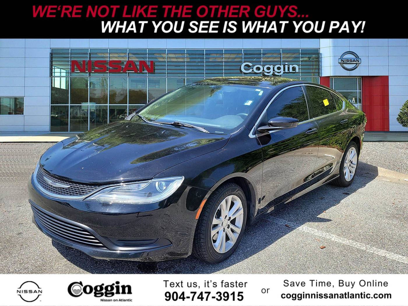 2016 Chrysler 200 Touring — Sedan — 95,089 mi — Jacksonville, FL