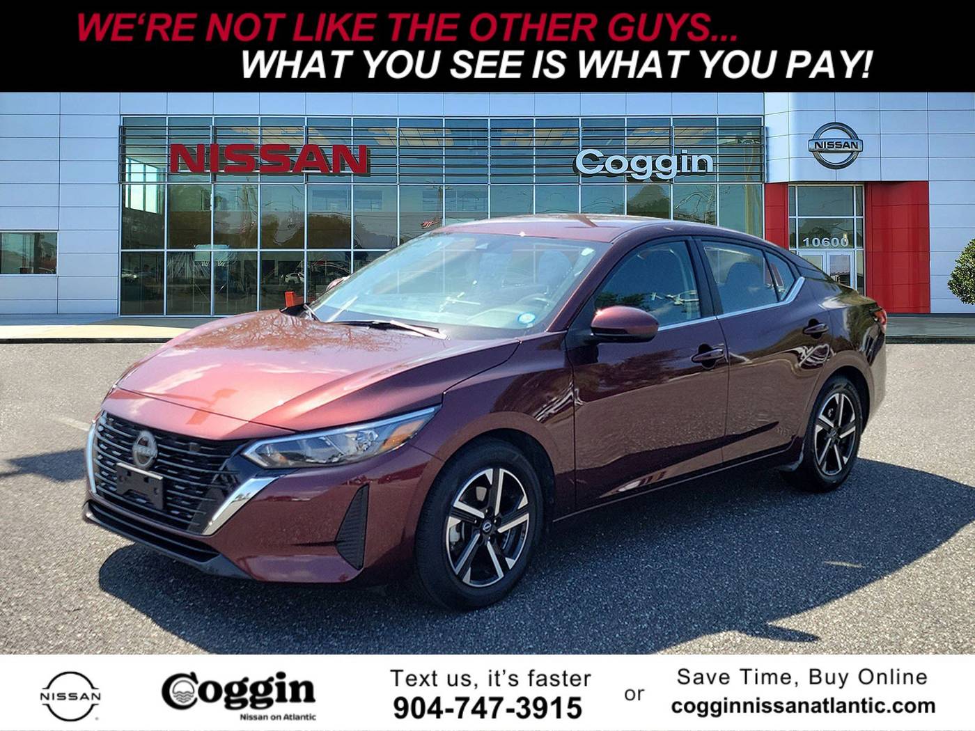 2024 Nissan Sentra SV — Sedan — 27,905 mi — Jacksonville, FL