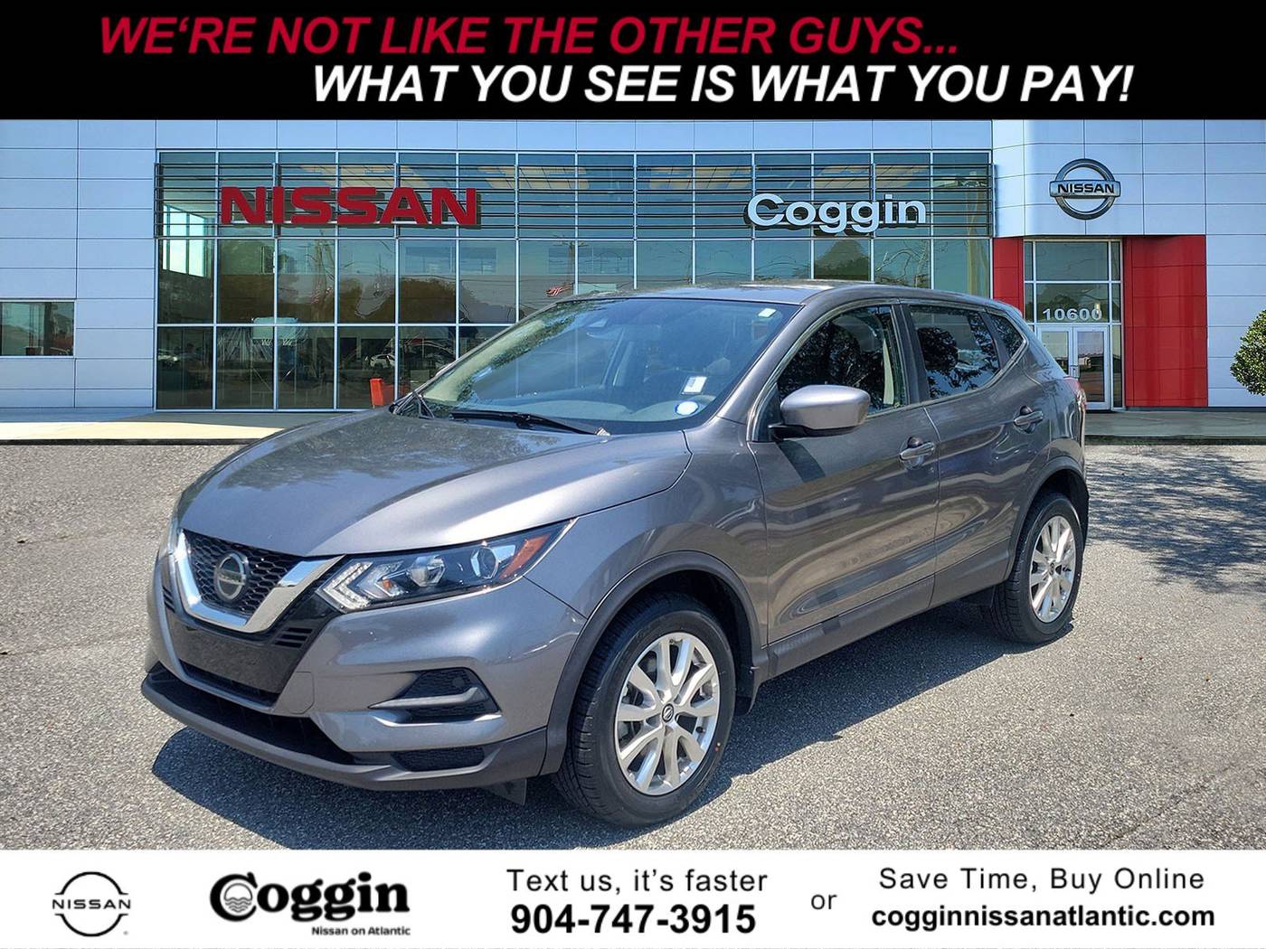 2021 Nissan Rogue Sport S — SUV — 41,092 mi — Jacksonville, FL