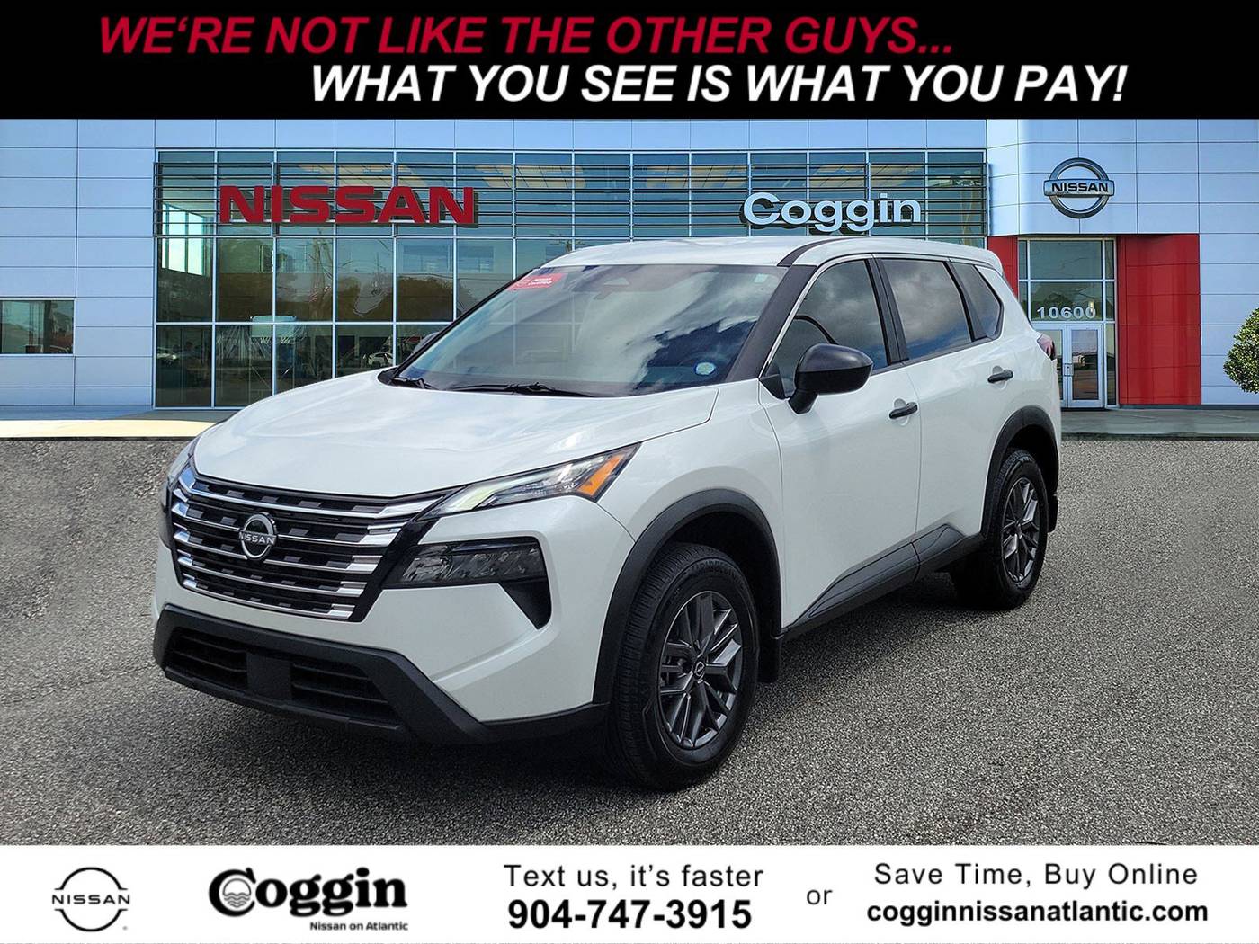 2025 Nissan Rogue S — SUV — 4,840 mi — Jacksonville, FL