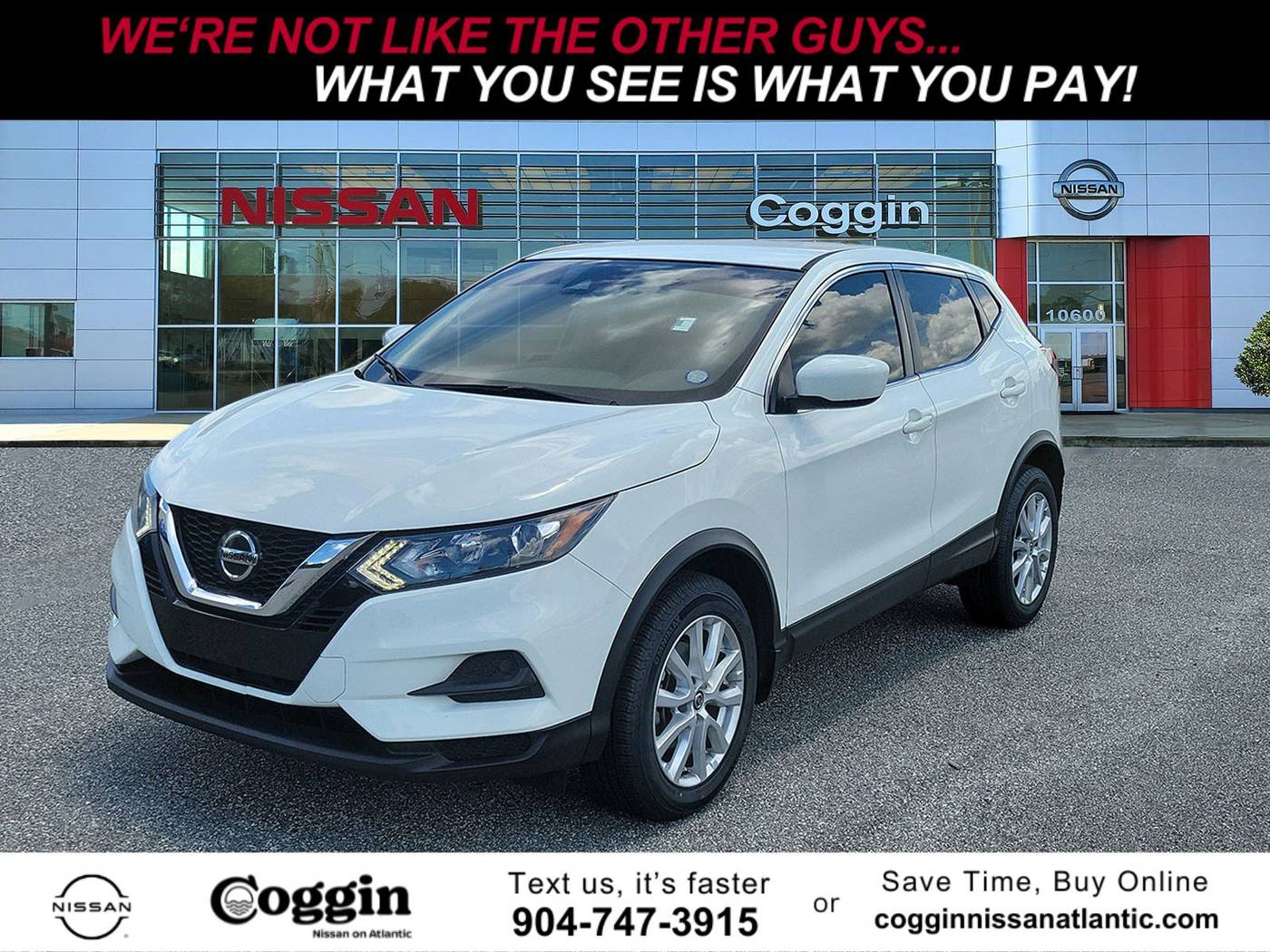 2020 Nissan Rogue Sport S — SUV — 72,574 mi — Jacksonville, FL