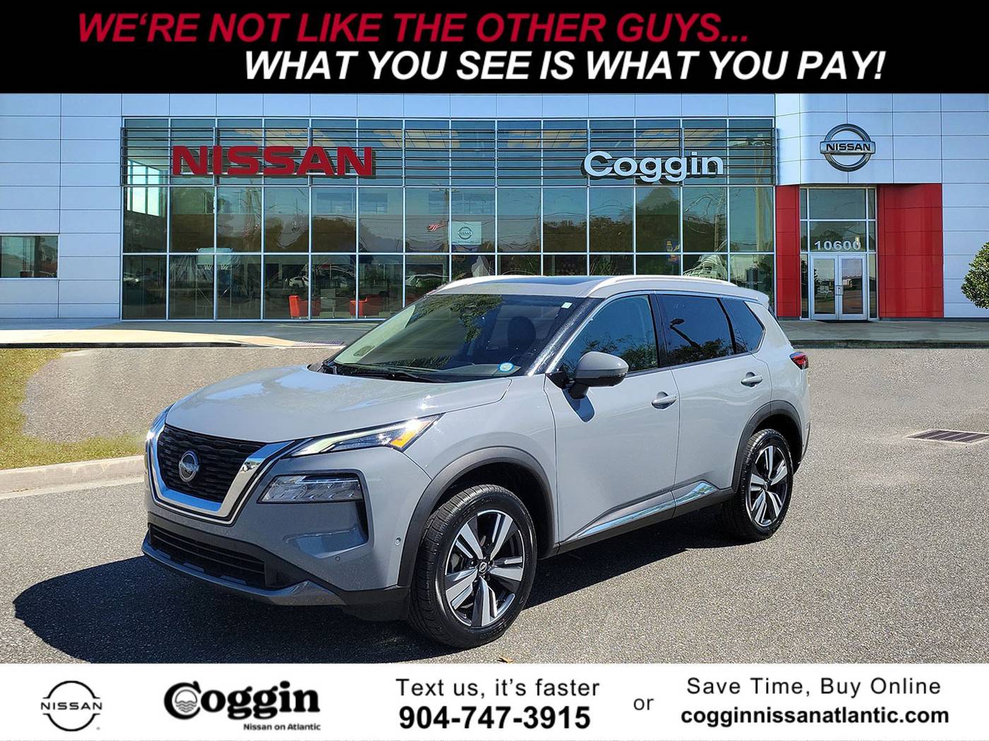 2023 Nissan Rogue SL — SUV — 52,954 mi — Jacksonville, FL