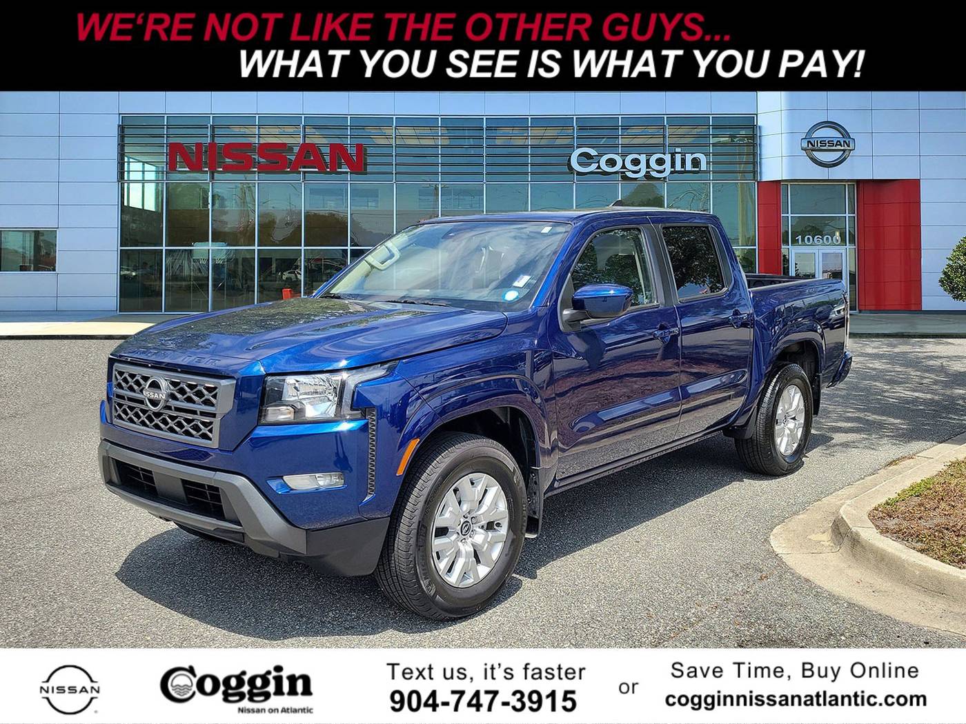 2023 Nissan Frontier SV — Pickup Truck — 13,636 mi — Jacksonville, FL