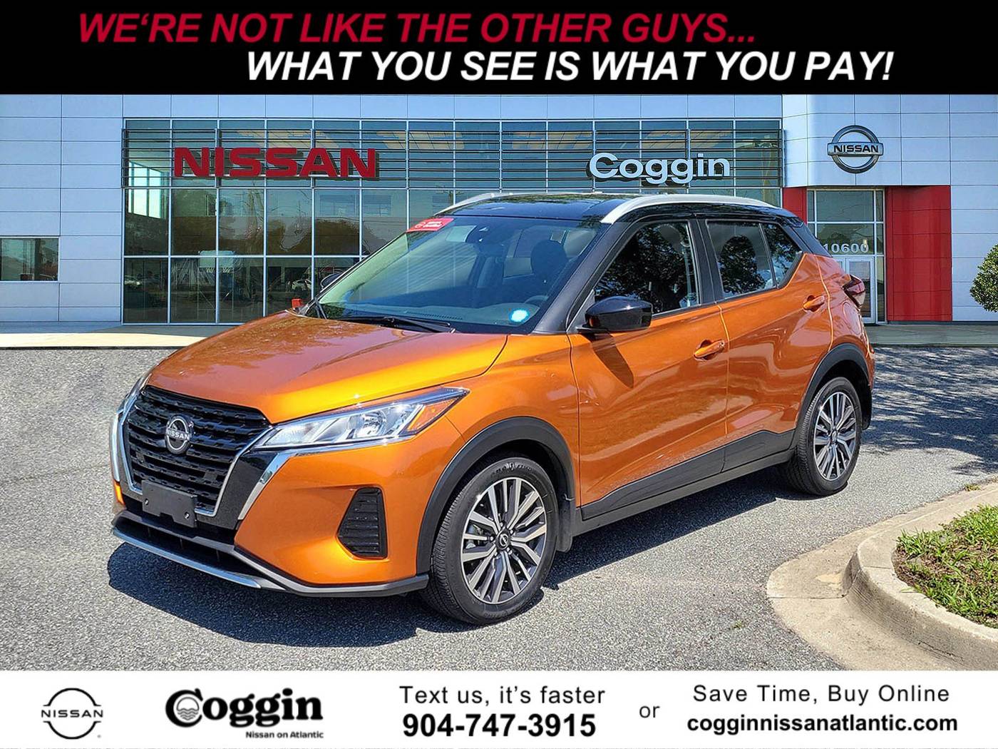 2023 Nissan Kicks SV — SUV — 48,353 mi — Jacksonville, FL