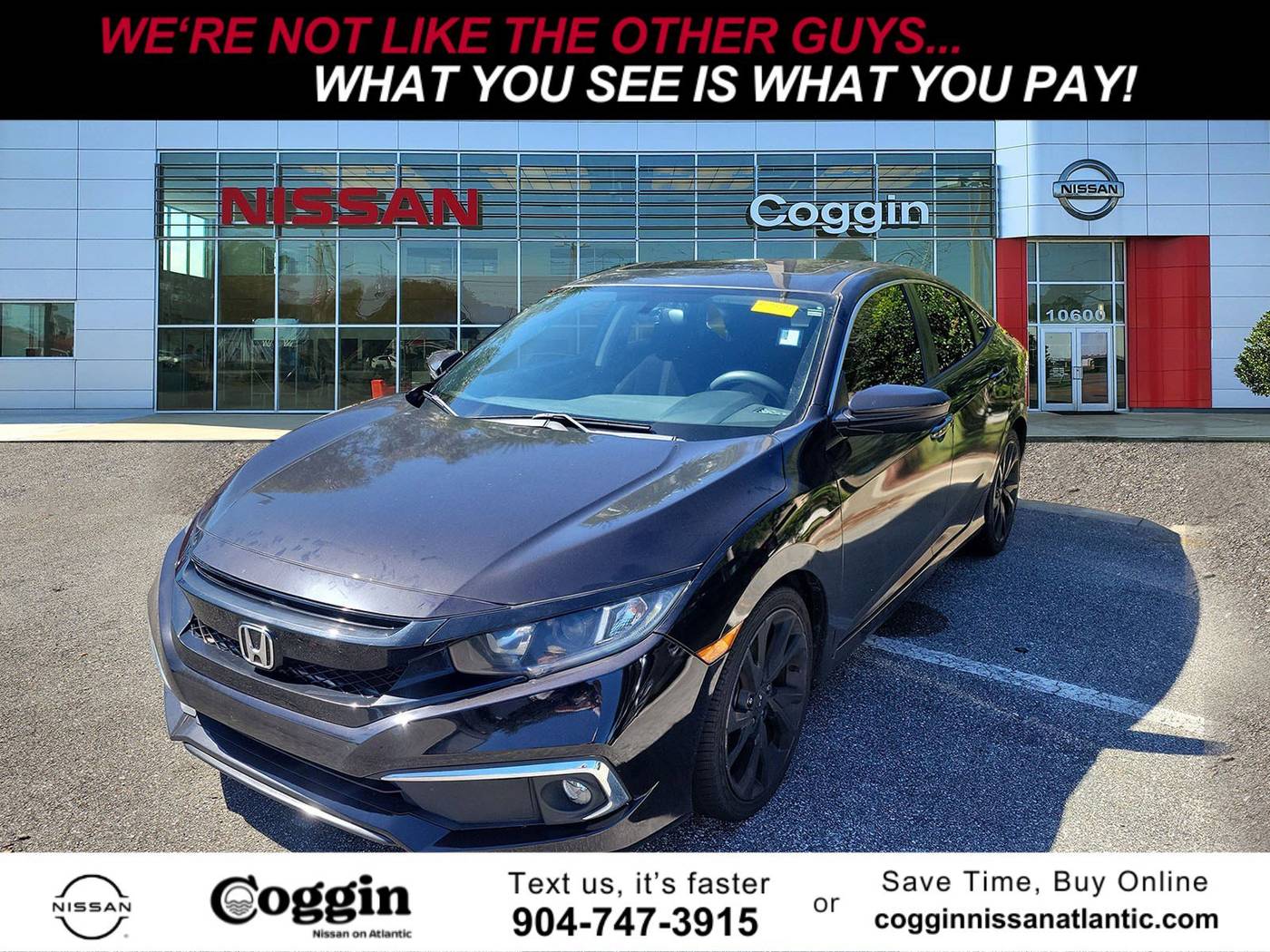 2016 Honda Civic EX-T — Sedan — 46,971 mi — Jacksonville, FL