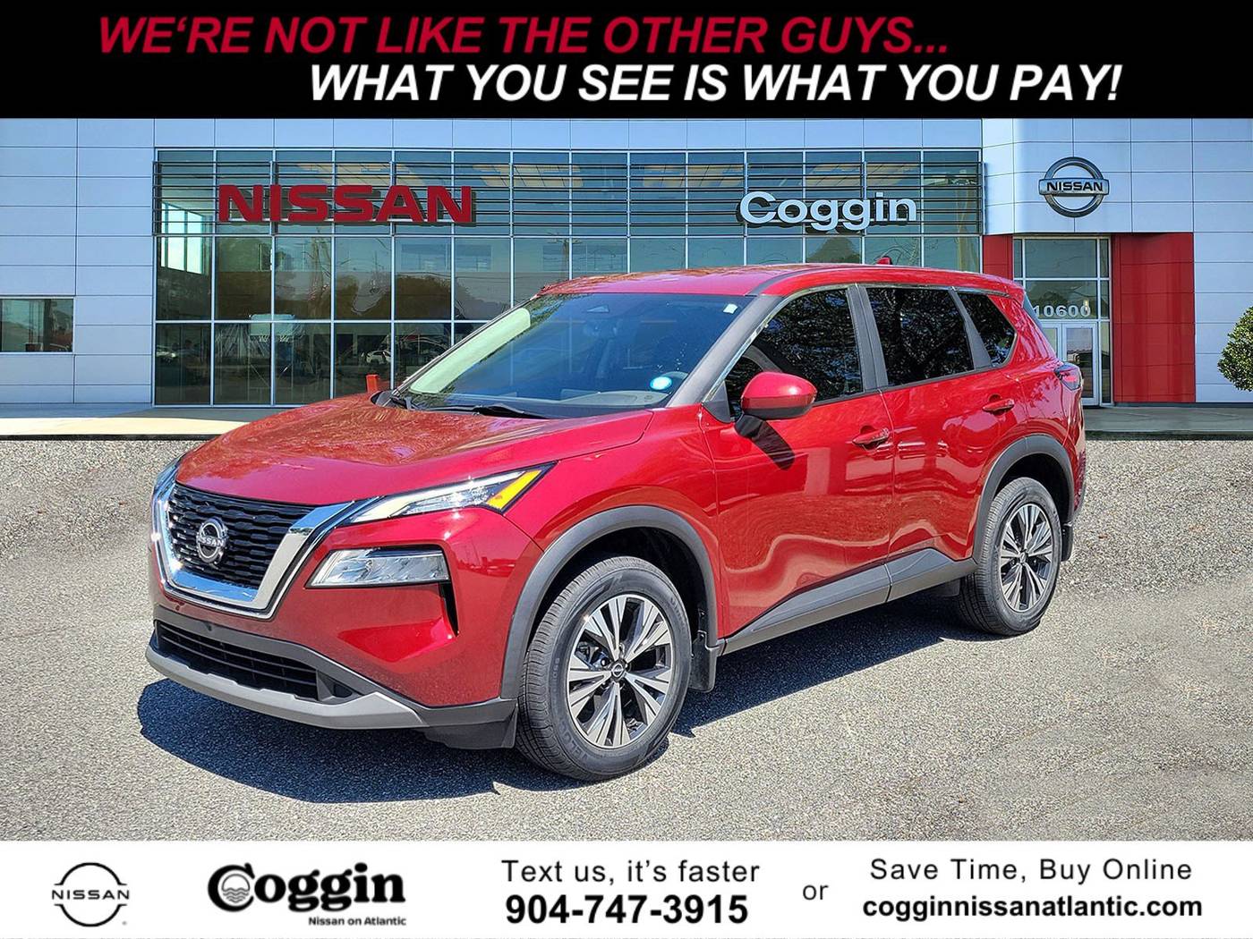 2023 Nissan Rogue SV — SUV — 46,983 mi — Jacksonville, FL