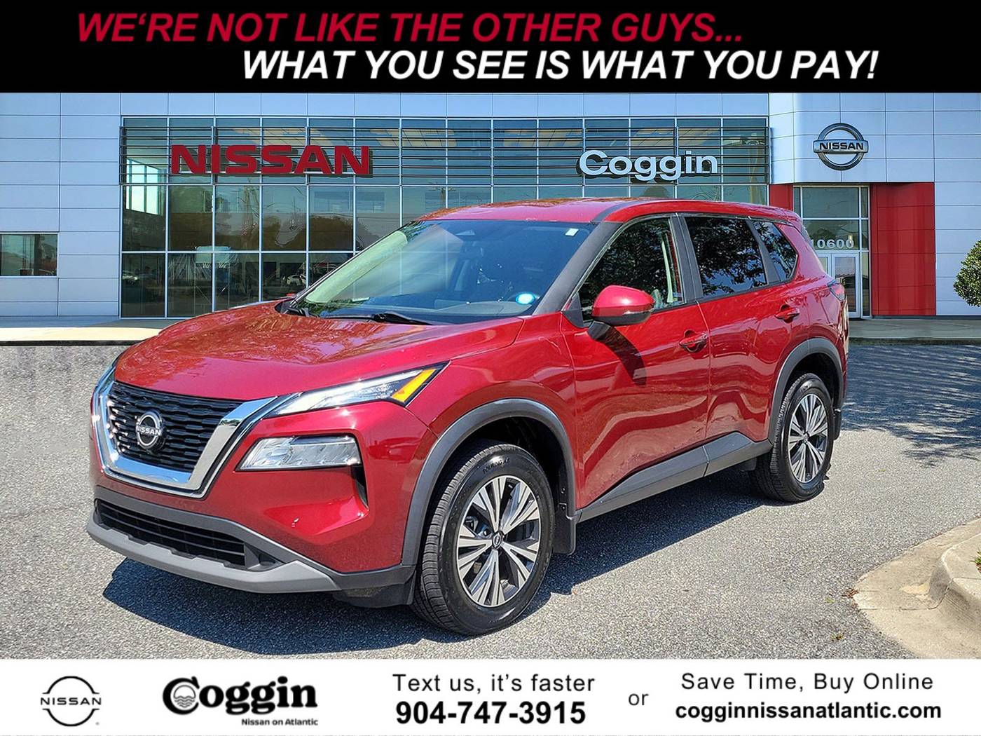 2023 Nissan Rogue SV — SUV — 47,827 mi — Jacksonville, FL