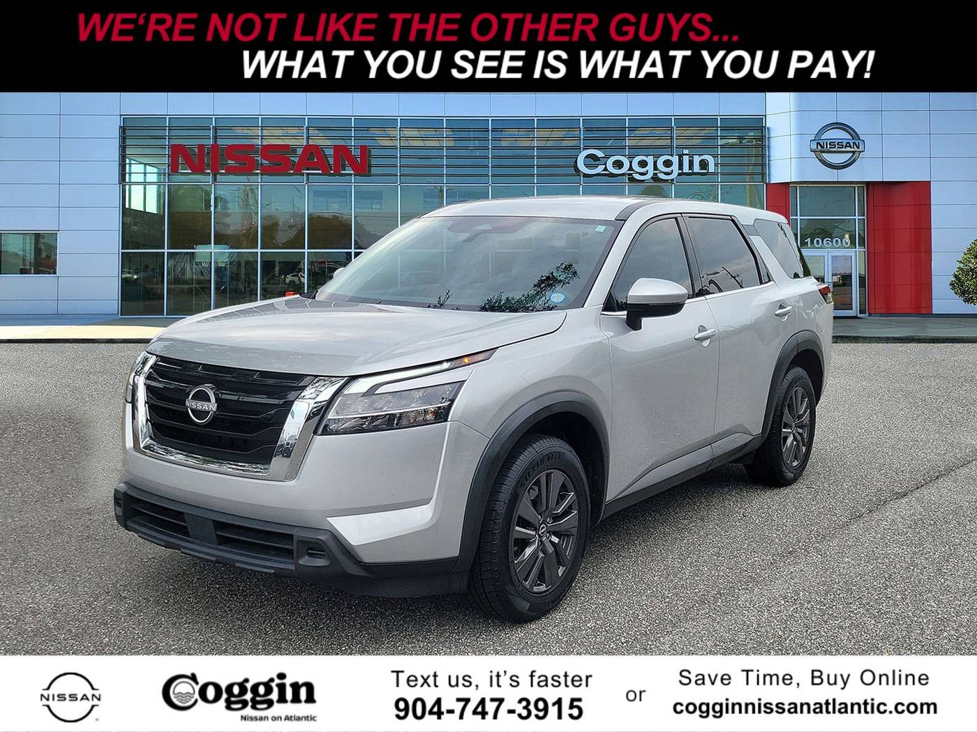 2022 Nissan Pathfinder S — SUV — 95,952 mi — Jacksonville, FL