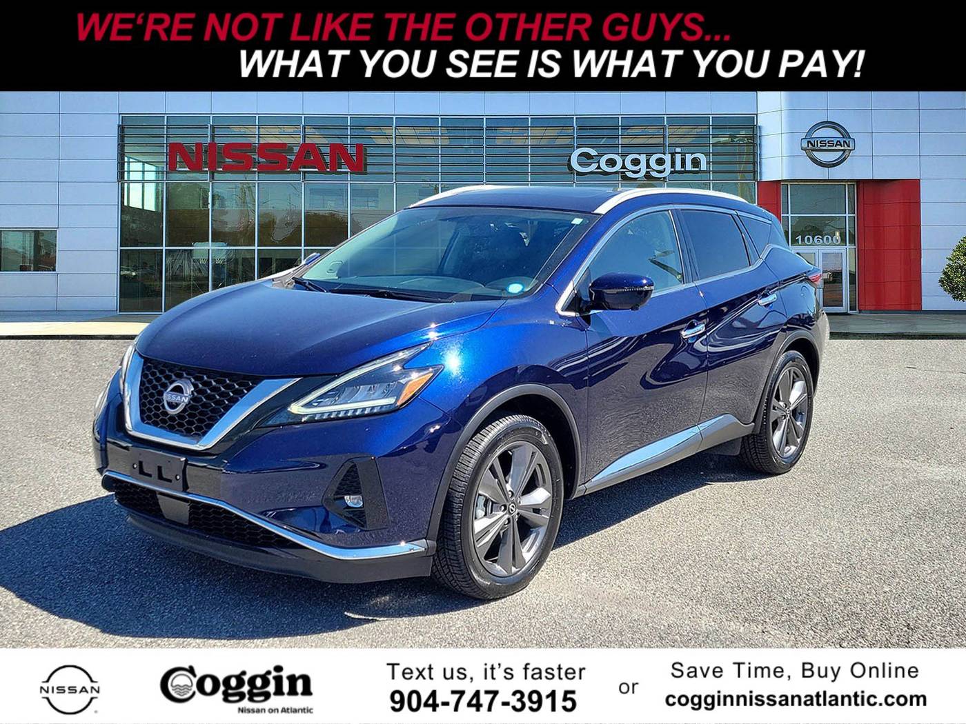 2023 Nissan Murano Platinum — SUV — 53,757 mi — Jacksonville, FL