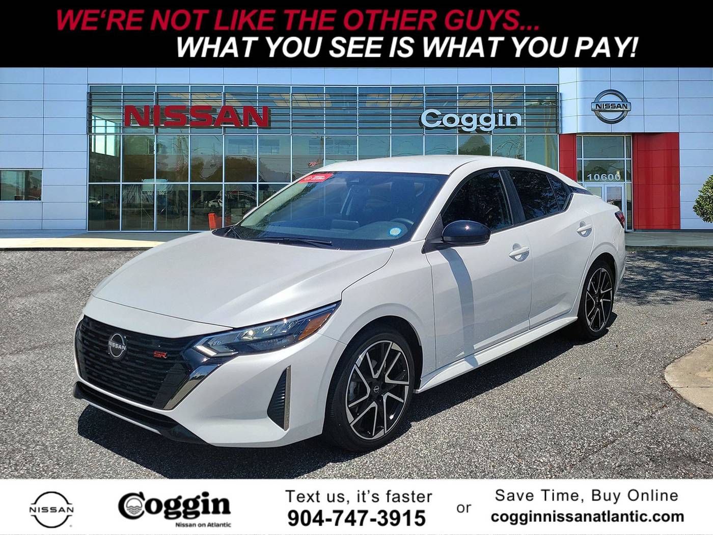 2025 Nissan Sentra SR — Sedan — 4,998 mi — Jacksonville, FL