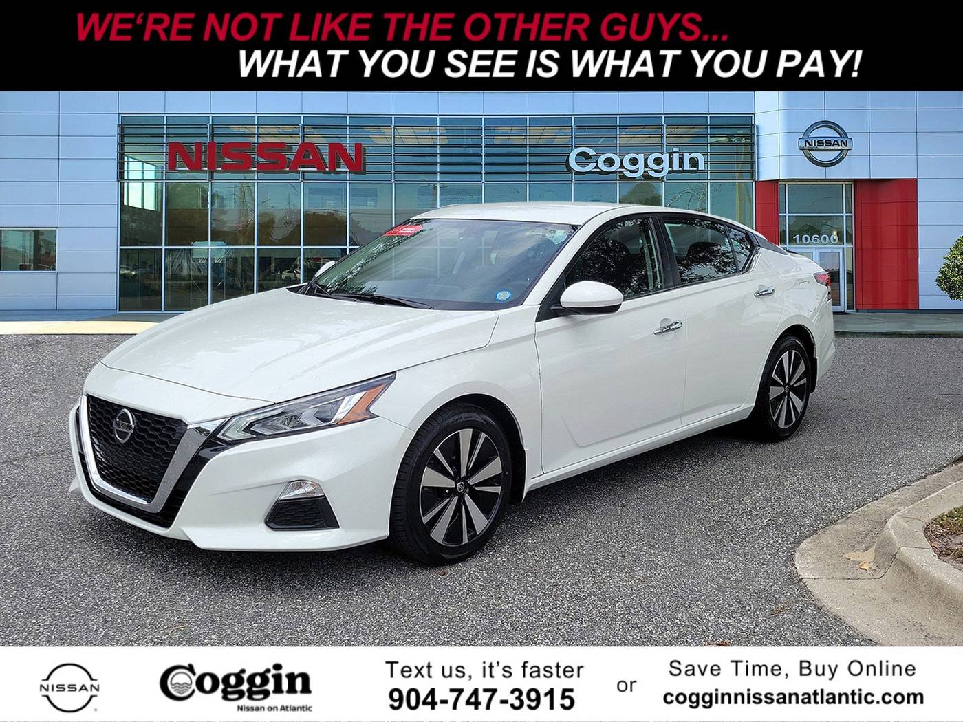 2022 Nissan Altima SV — Sedan — 31,372 mi — Jacksonville, FL