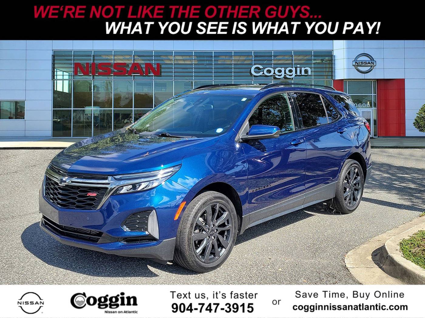 2022 Chevrolet Equinox RS — SUV — 29,984 mi — Jacksonville, FL