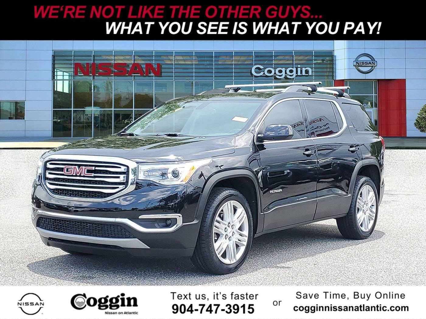 2019 GMC Acadia SLT — SUV — 84,076 mi — Jacksonville, FL