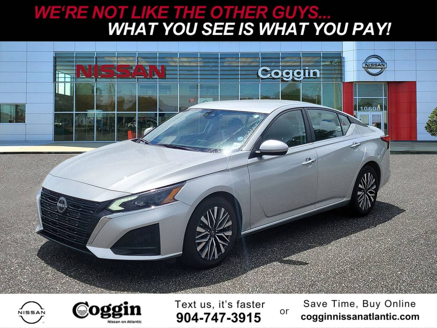 2023 Nissan Altima SV — Sedan — 53,524 mi — Jacksonville, FL