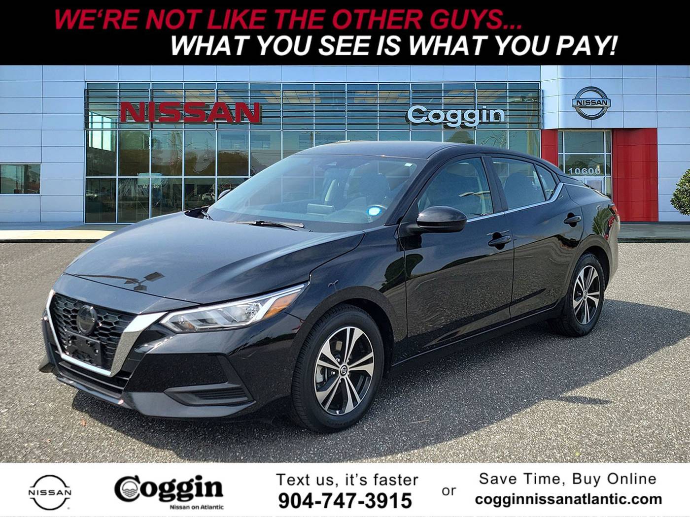 2022 Nissan Sentra SV — Sedan — 51,132 mi — Jacksonville, FL