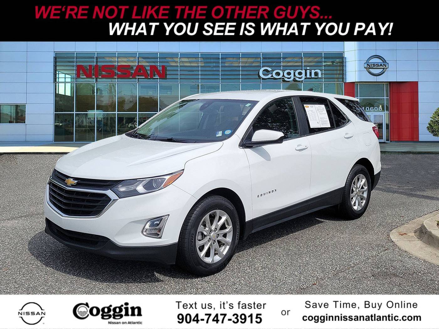 2021 Chevrolet Equinox LT — SUV — 133,300 mi — Jacksonville, FL