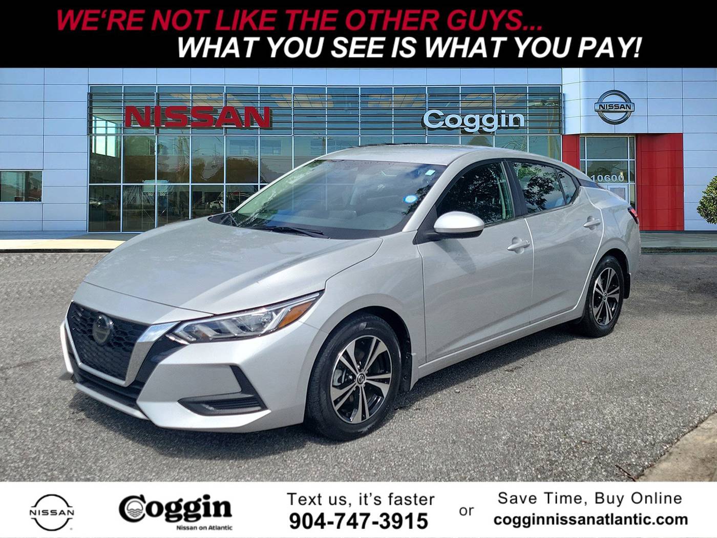 2023 Nissan Sentra SV — Sedan — 25,425 mi — Jacksonville, FL