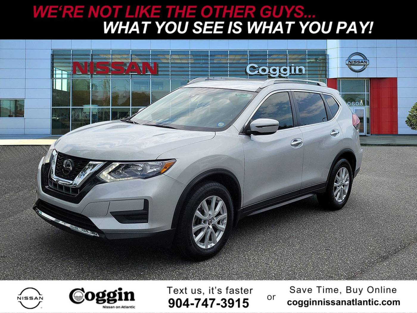 2020 Nissan Rogue SV — SUV — 59,059 mi — Jacksonville, FL