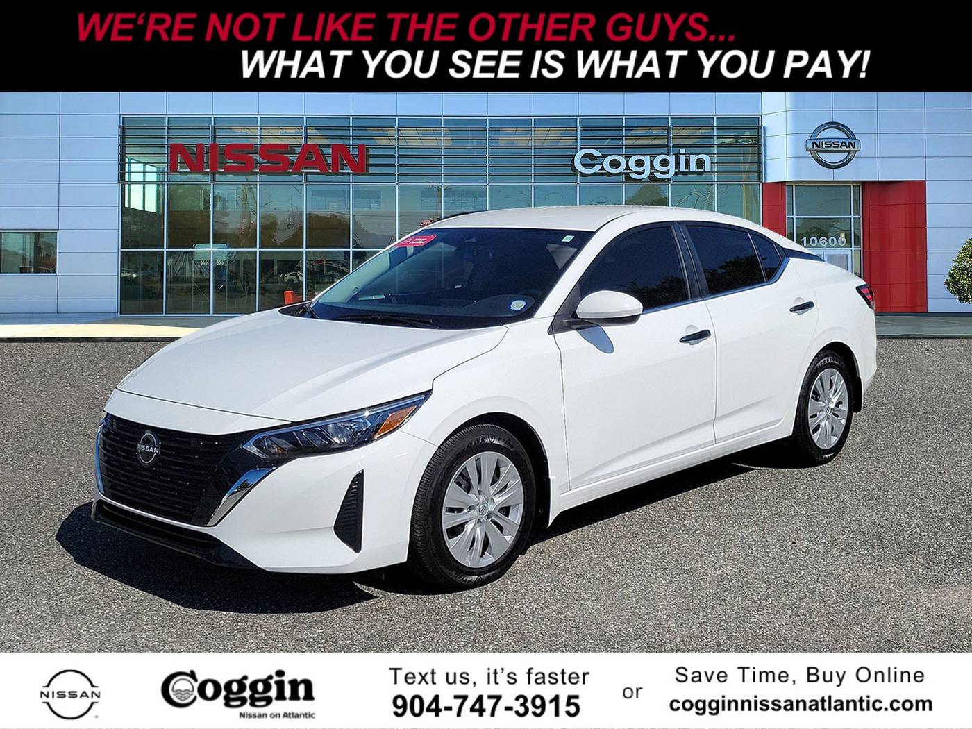 2025 Nissan Sentra S — Sedan — 3,907 mi — Jacksonville, FL