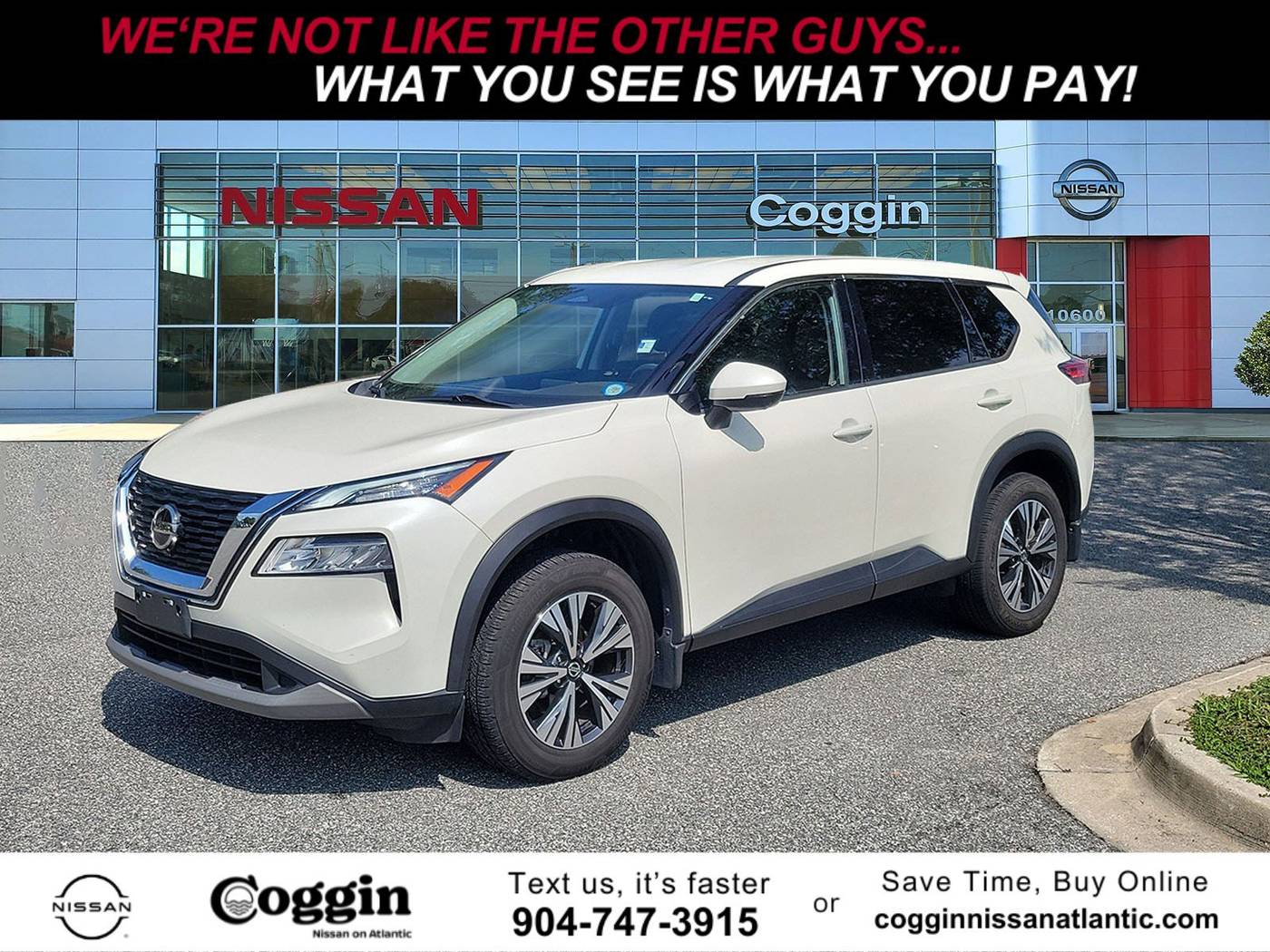 2021 Nissan Rogue SV — SUV — 66,284 mi — Jacksonville, FL