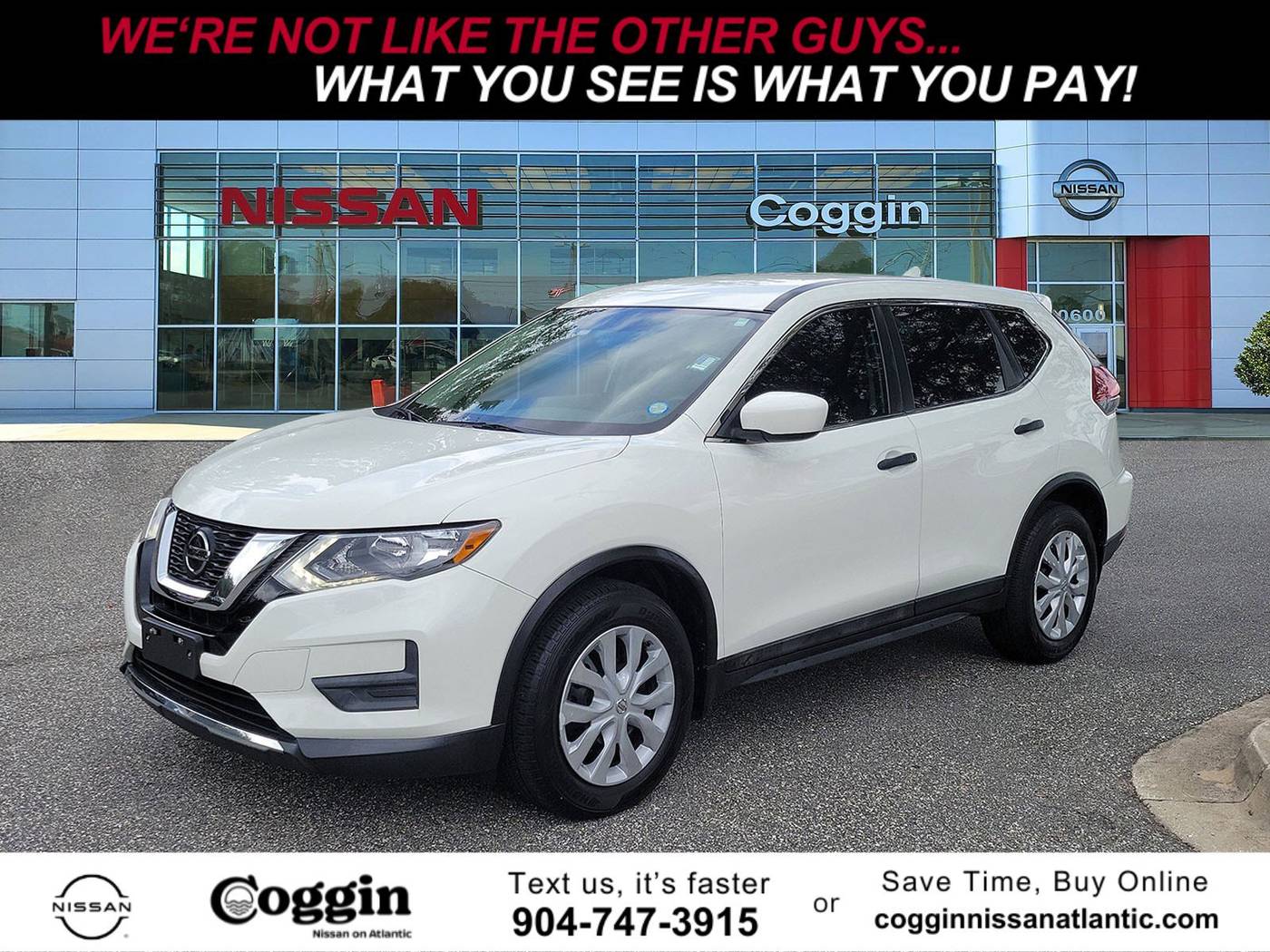 2018 Nissan Rogue S — SUV — 56,484 mi — Jacksonville, FL