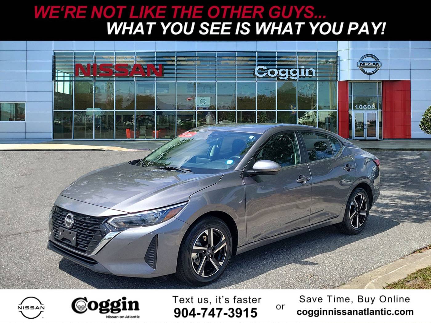2024 Nissan Sentra SV — Sedan — 18,340 mi — Jacksonville, FL
