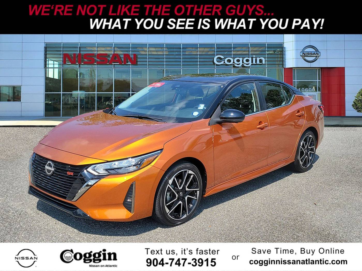 2025 Nissan Sentra SR — Sedan — 1,664 mi — Jacksonville, FL