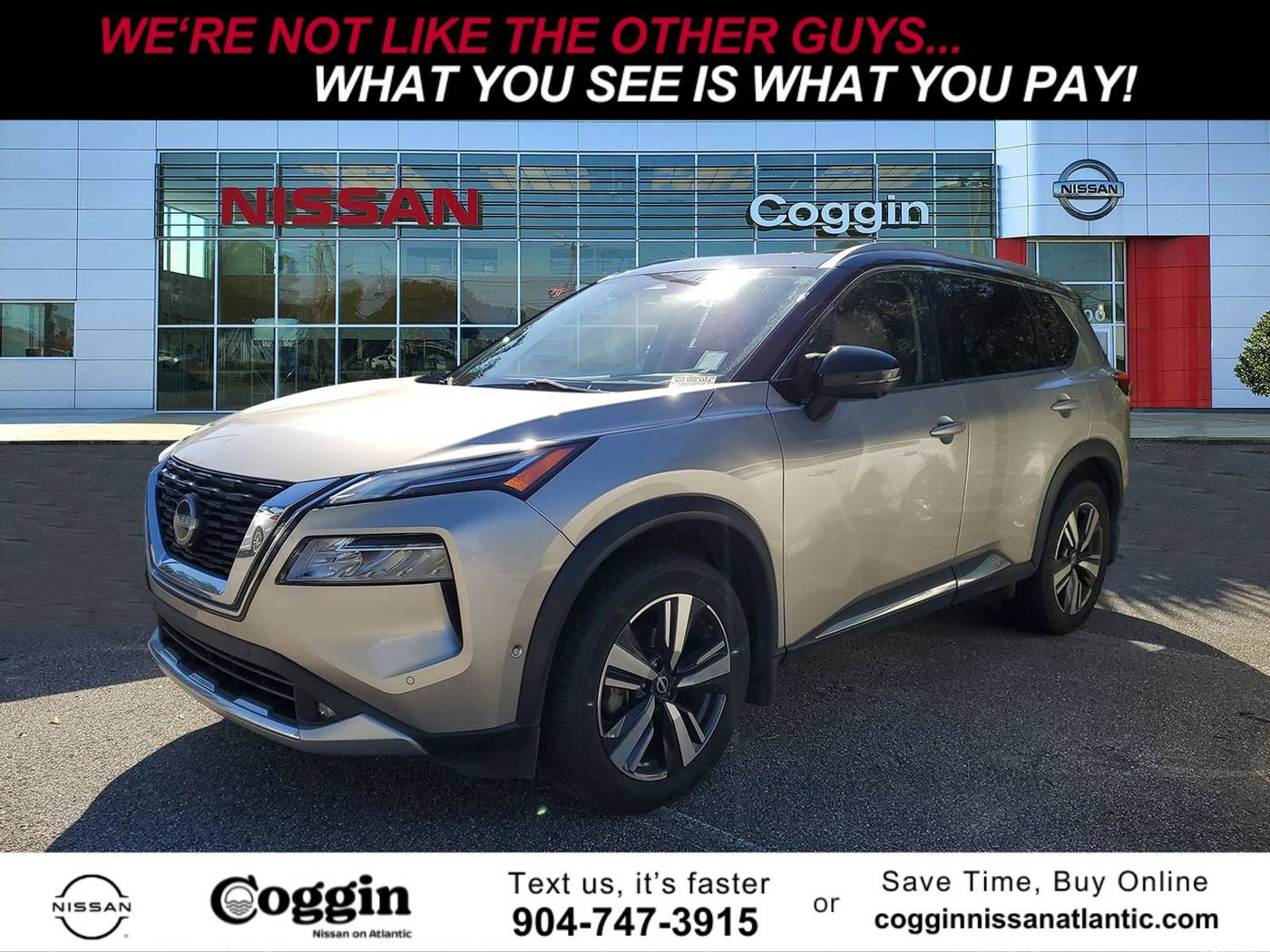 2022 Nissan Rogue Platinum — SUV — 37,778 mi — Jacksonville, FL