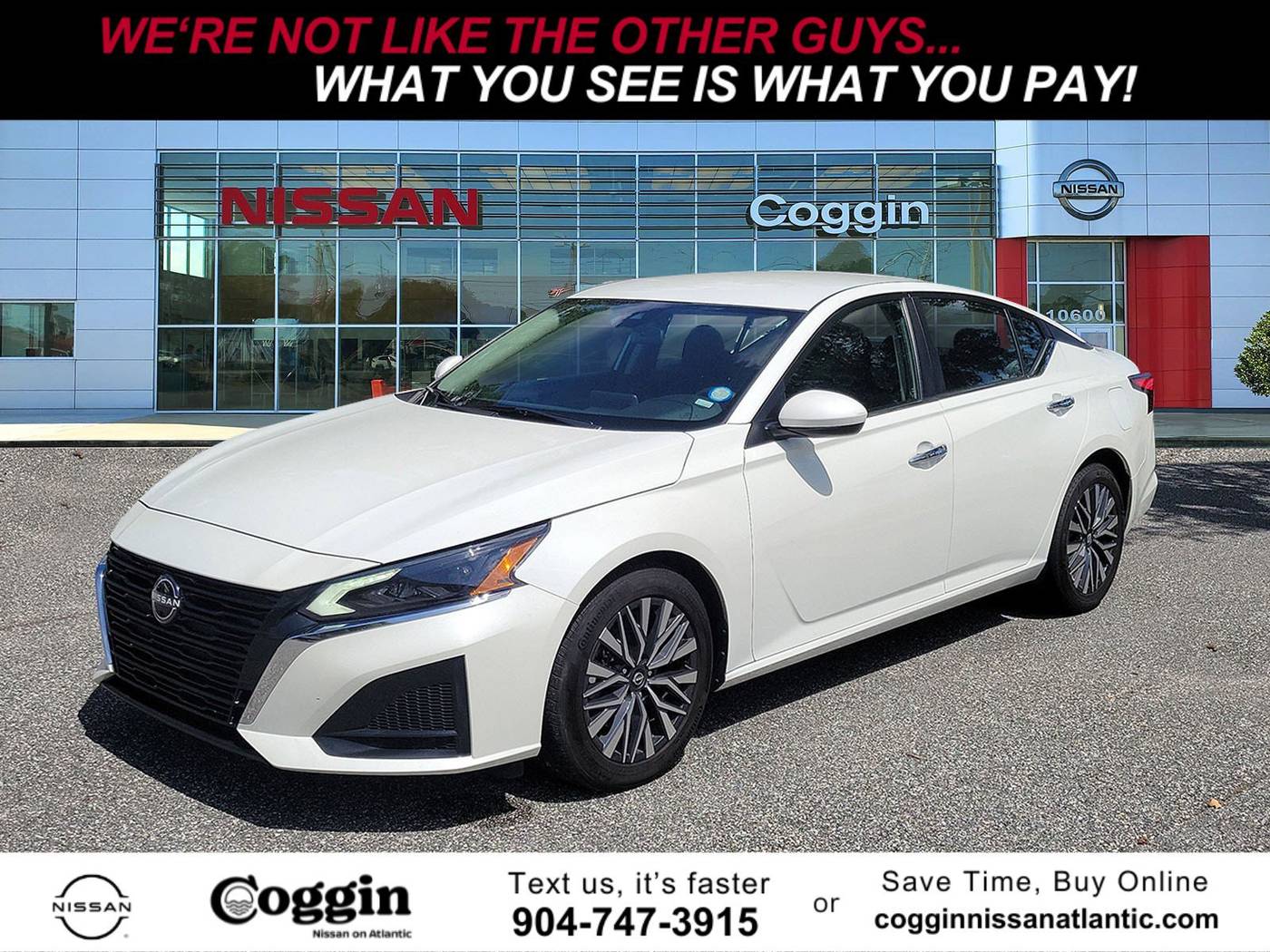 2023 Nissan Altima SV — Sedan — 55,428 mi — Jacksonville, FL