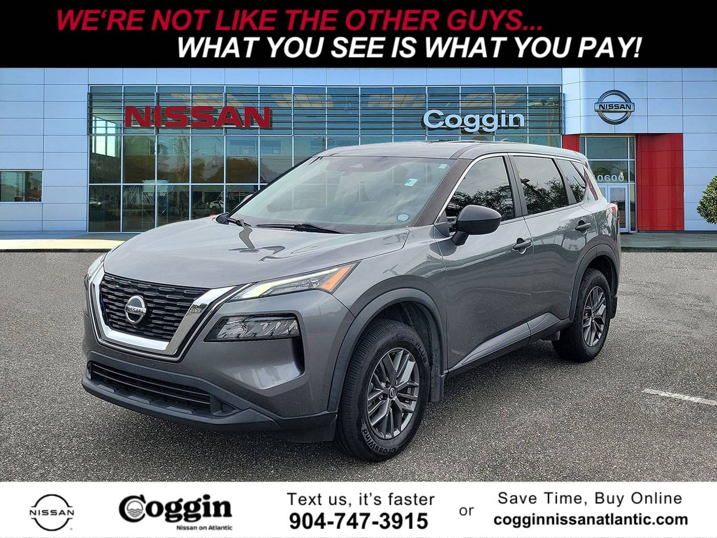 2021 Nissan Rogue S — SUV — 63,854 mi — Jacksonville, FL
