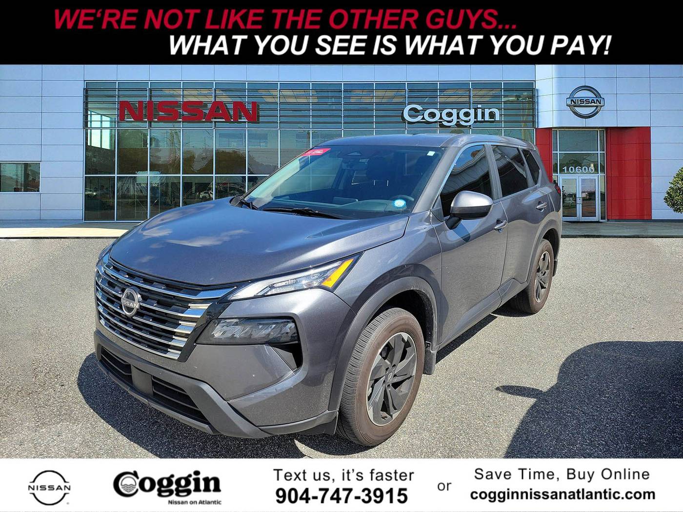 2025 Nissan Rogue SV — SUV — 7,130 mi — Jacksonville, FL
