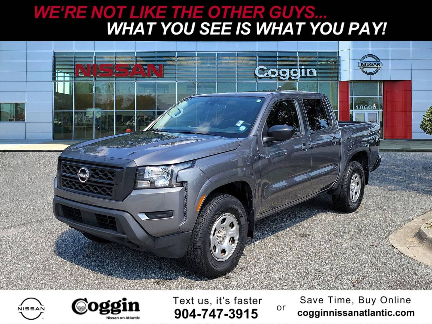 2022 Nissan Frontier S — Pickup Truck — 63,155 mi — Jacksonville, FL