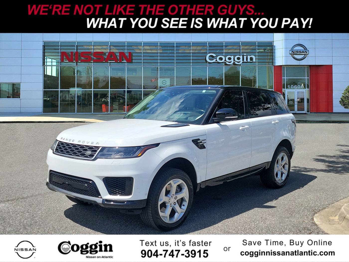 2018 Land Rover Range Rover Sport HSE — SUV — 82,047 mi — Jacksonville, FL