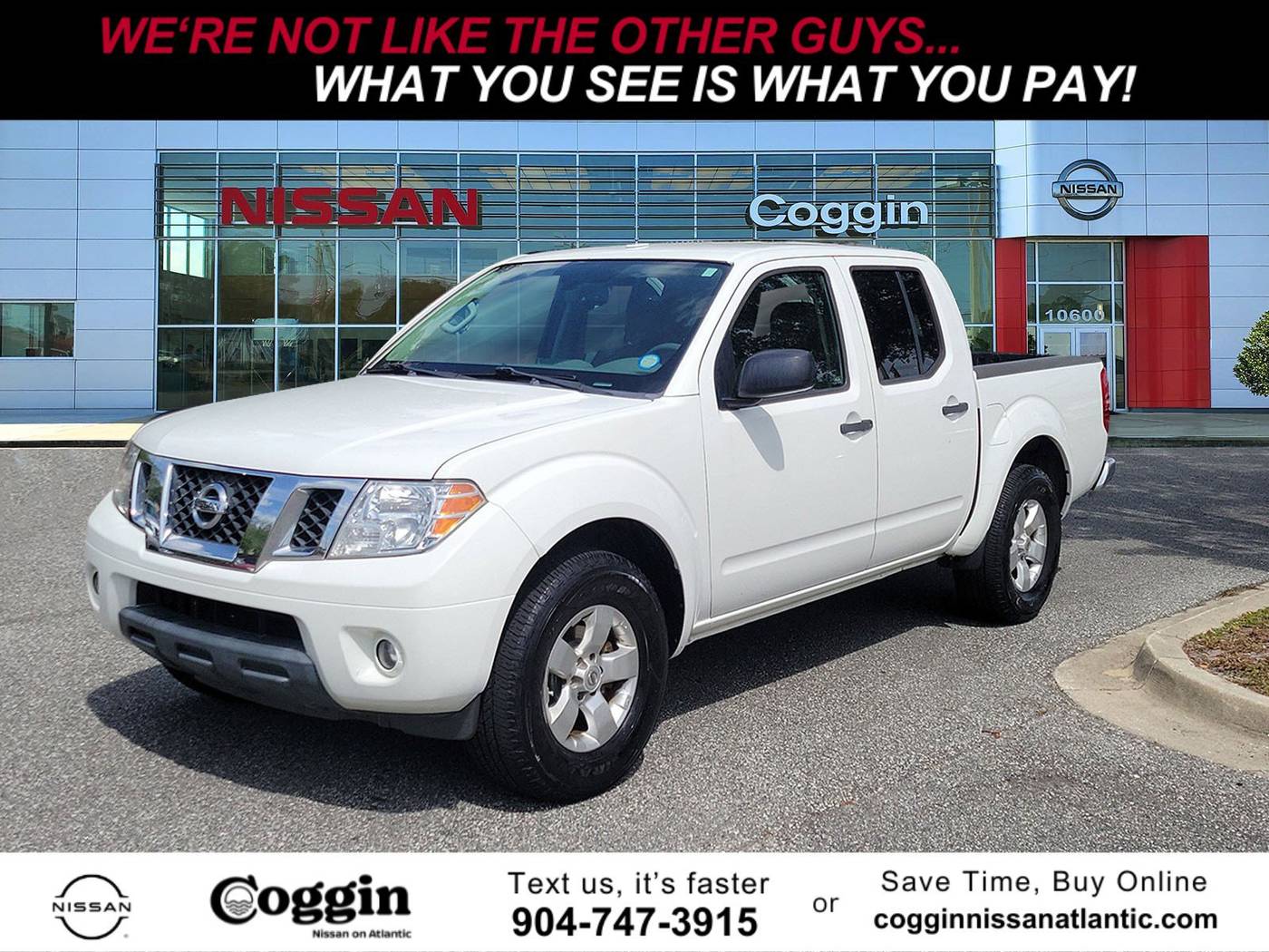 2013 Nissan Frontier SV — Pickup Truck — 109,382 mi — Jacksonville, FL