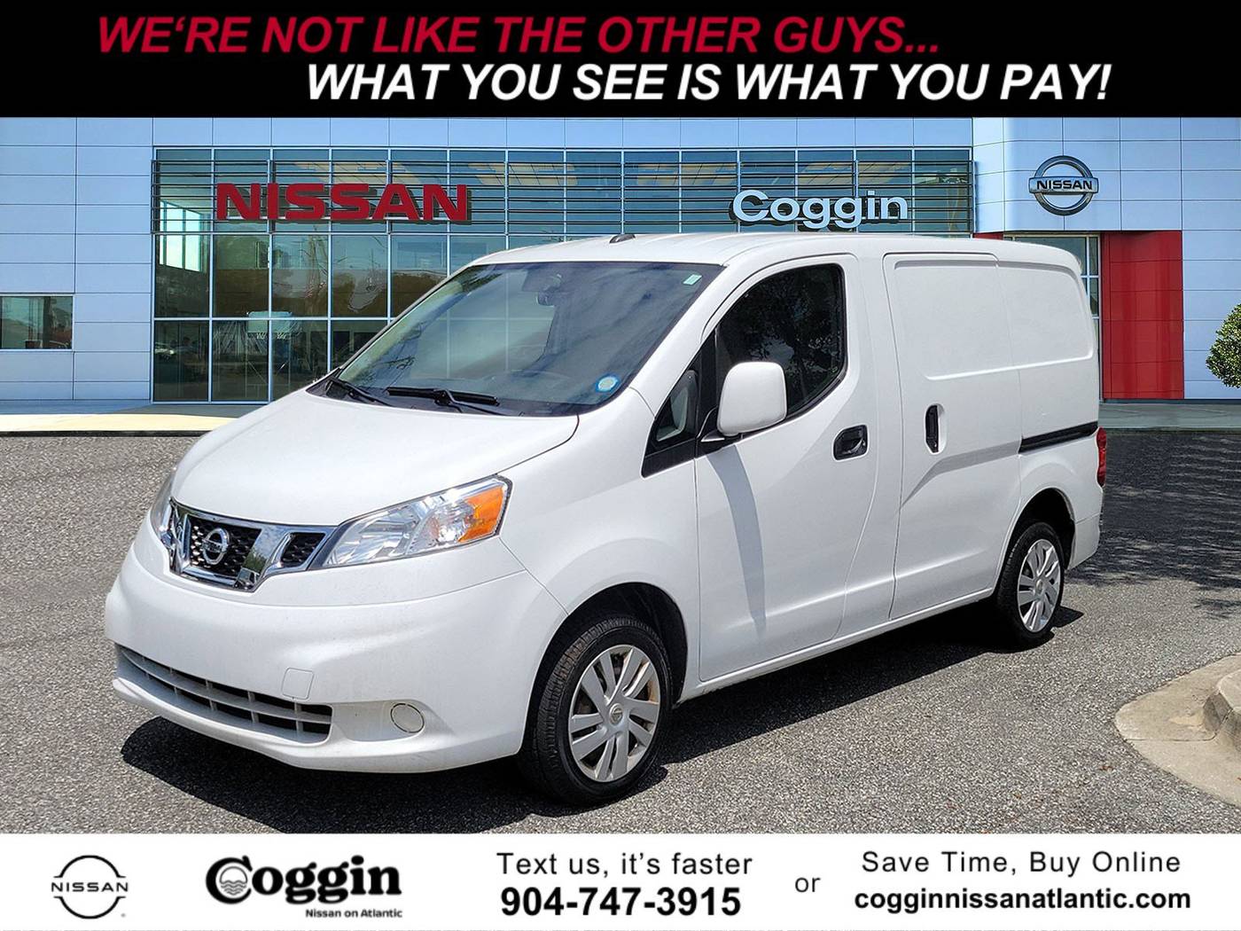 2019 Nissan NV200 Compact Cargo SV — Cargo Van — 91,633 mi — Jacksonville, FL