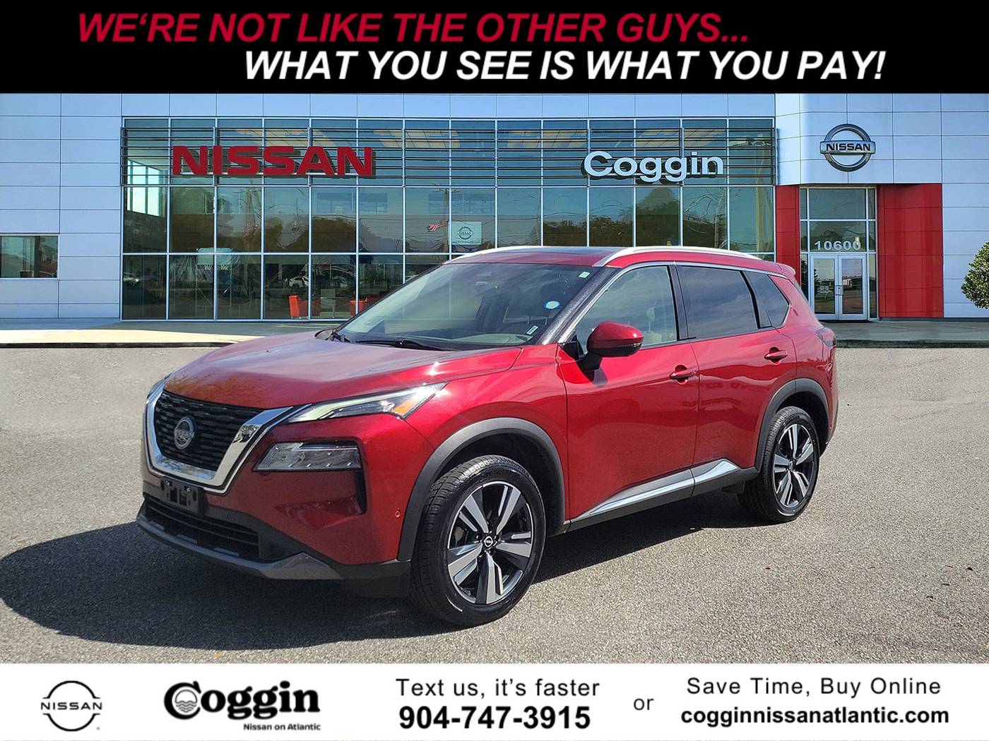 2023 Nissan Rogue SL — SUV — 49,315 mi — Jacksonville, FL
