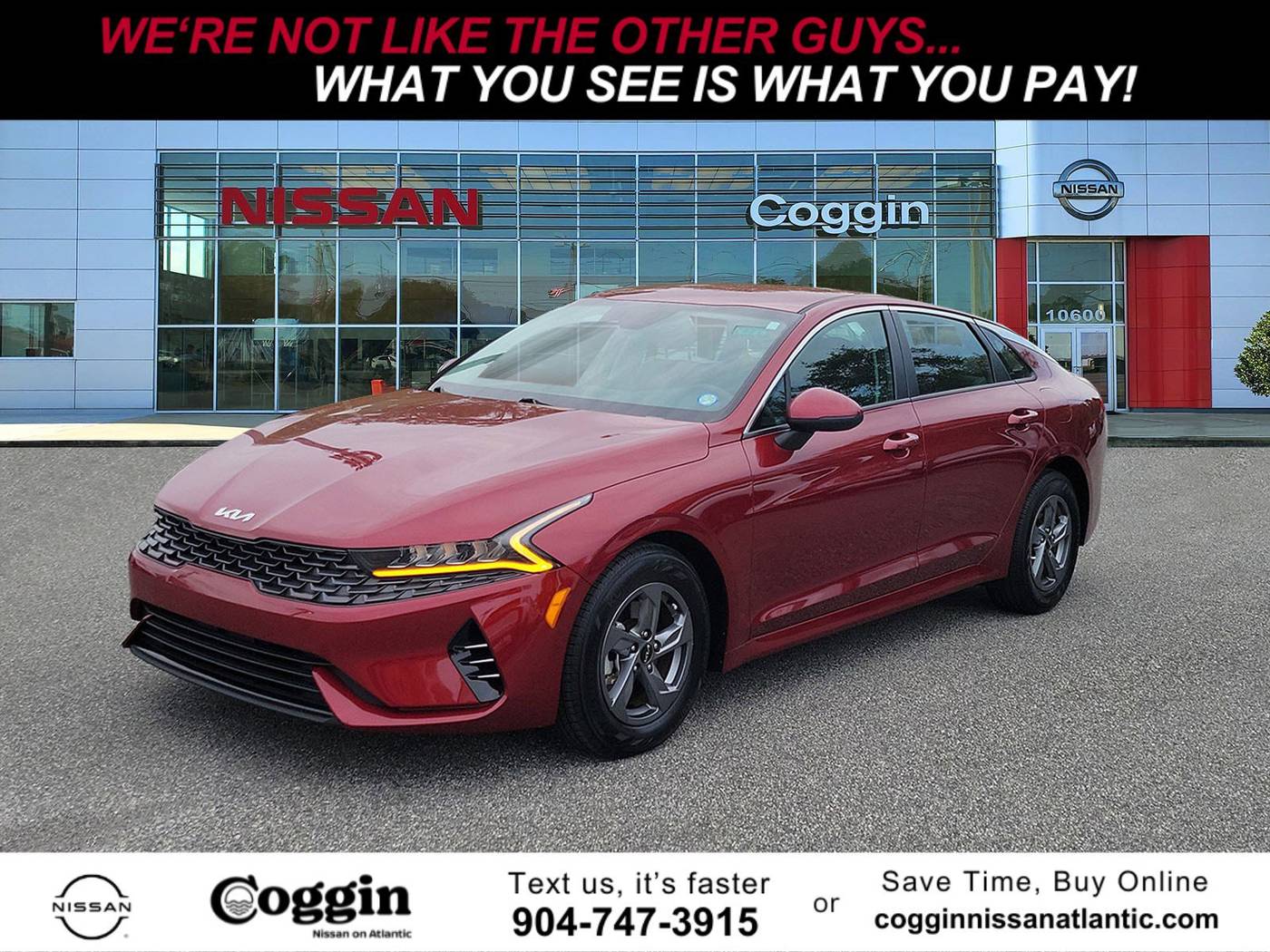 2023 Kia K5 LXS — Sedan — 20,055 mi — Jacksonville, FL