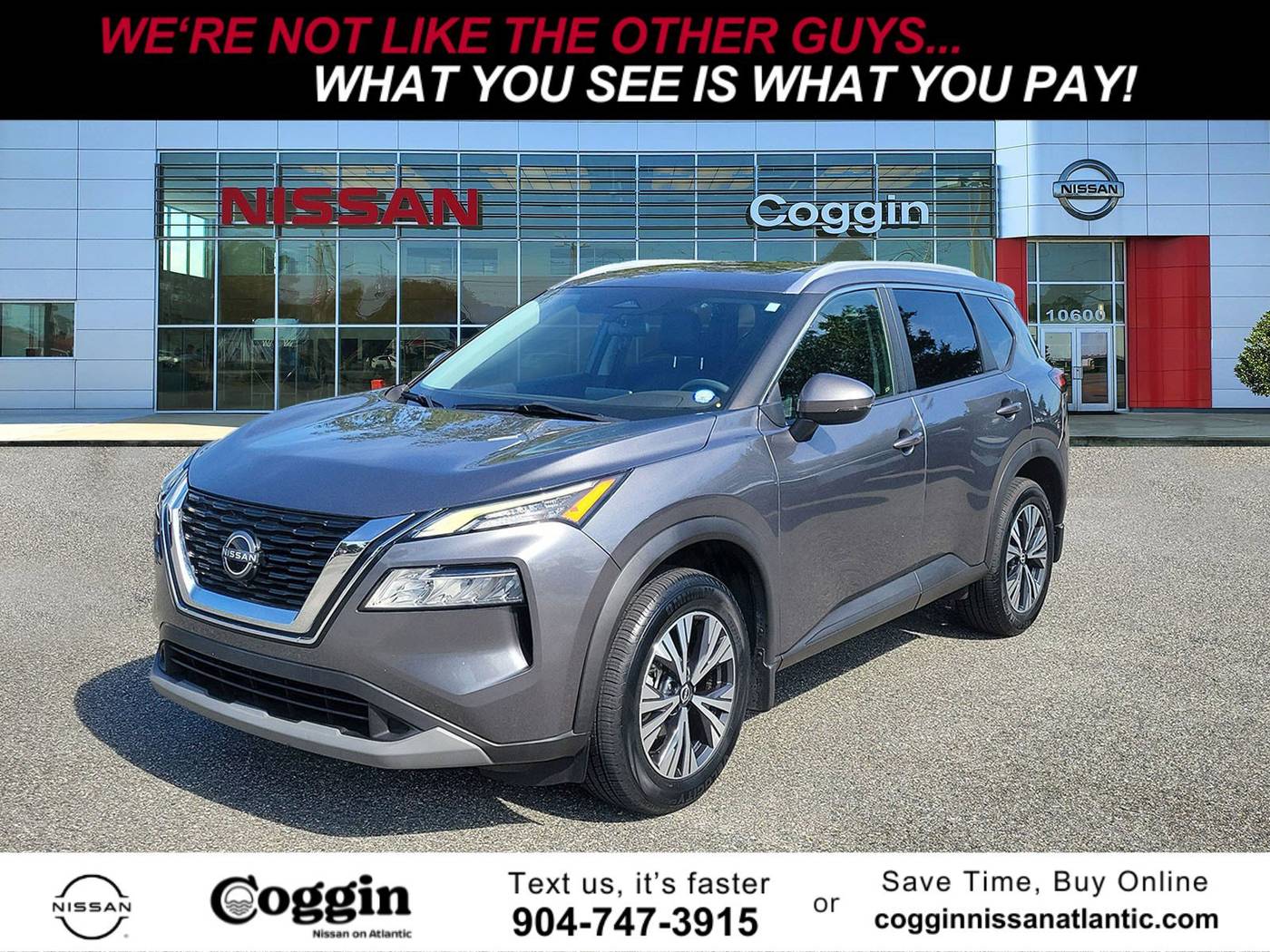 2022 Nissan Rogue SV — SUV — 38,168 mi — Jacksonville, FL