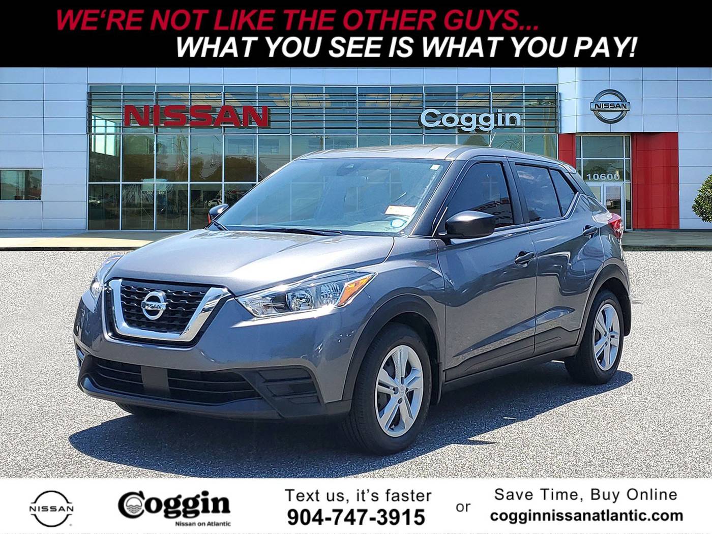 2020 Nissan Kicks S — SUV — 31,634 mi — Jacksonville, FL