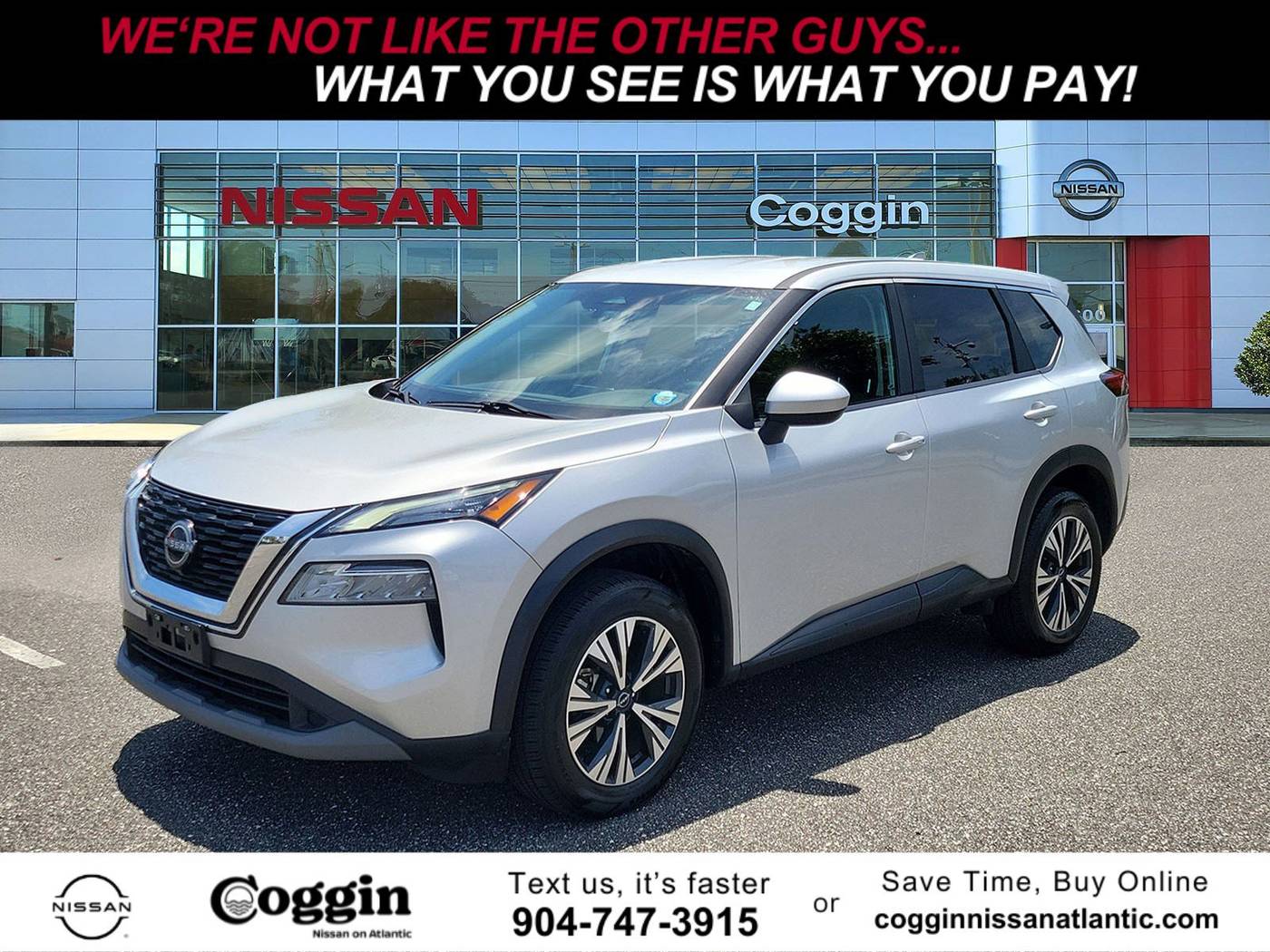 2023 Nissan Rogue SV — SUV — 53,287 mi — Jacksonville, FL