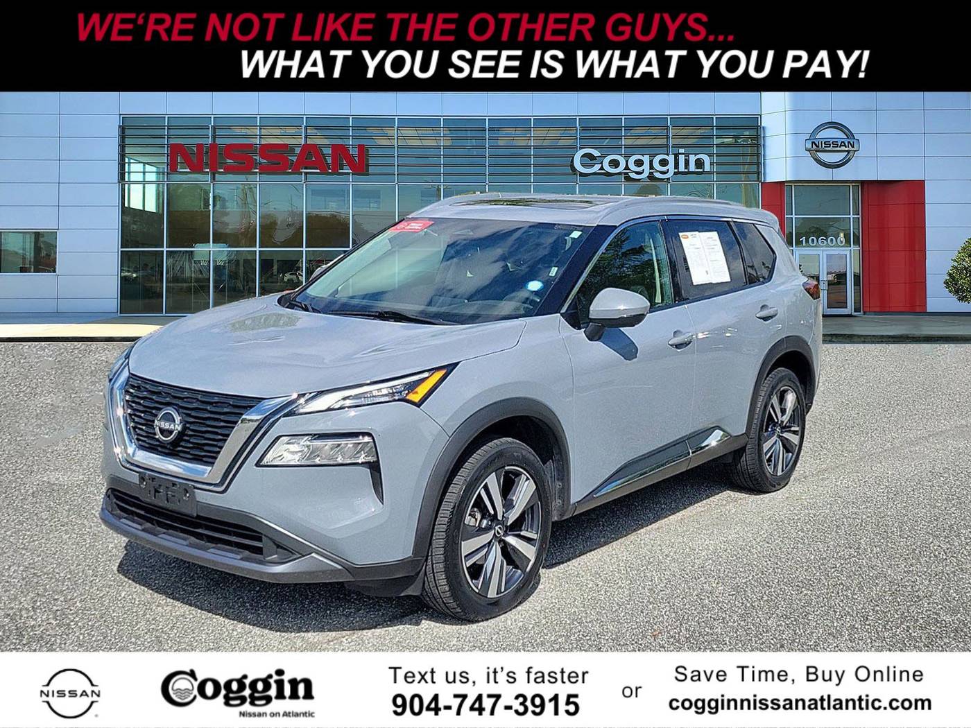 2023 Nissan Rogue SL — SUV — 53,784 mi — Jacksonville, FL