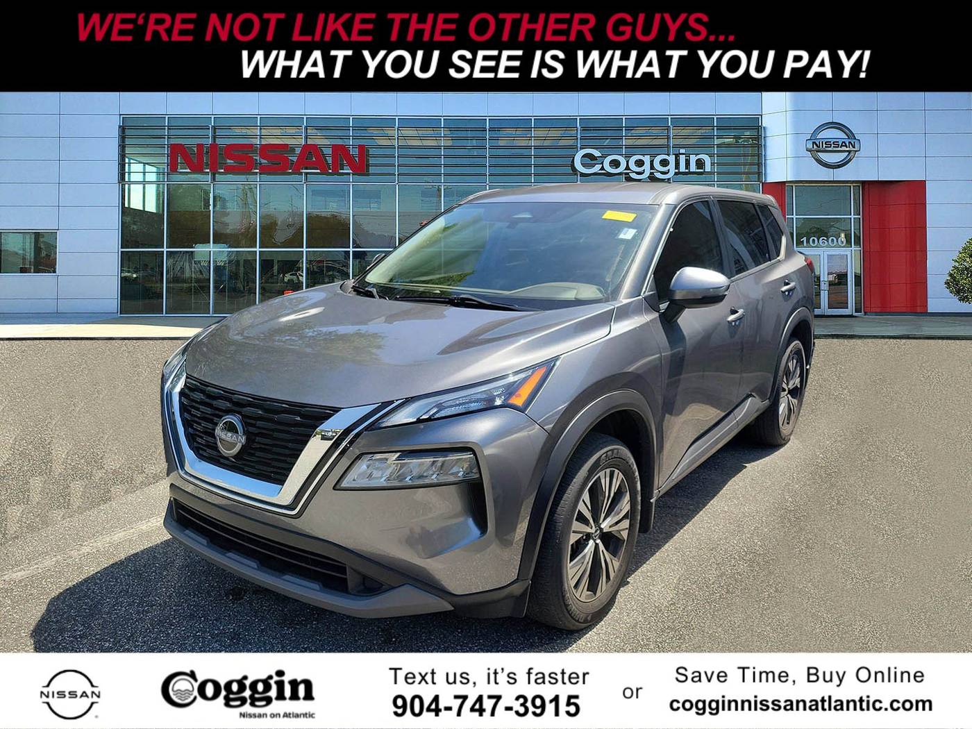 2023 Nissan Rogue SV — SUV — 19,561 mi — Jacksonville, FL