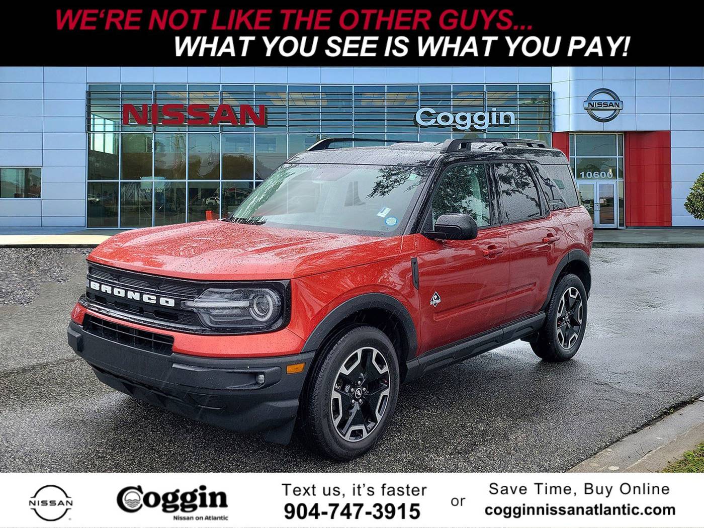 2022 Ford Bronco Sport Outer Banks — SUV — 11,778 mi — Jacksonville, FL