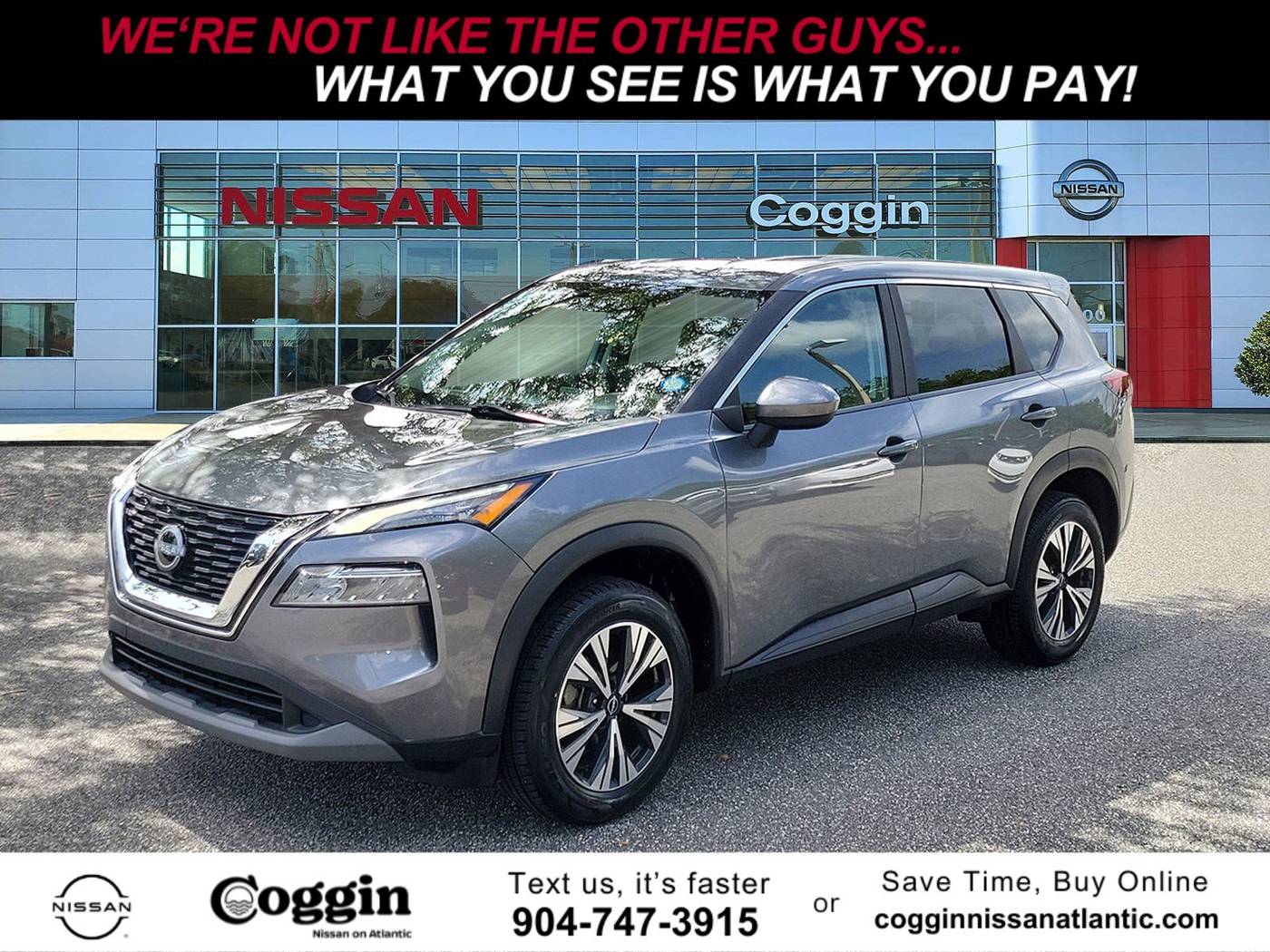 2023 Nissan Rogue SV — SUV — 53,542 mi — Jacksonville, FL