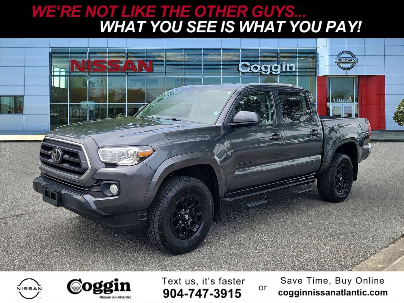 2022 Toyota Tacoma SR5 — Pickup Truck — 51,943 mi — Jacksonville, FL