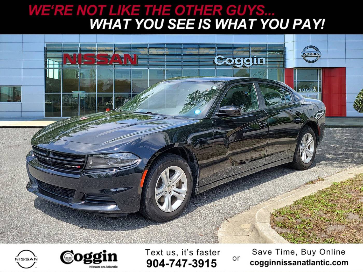 2023 Dodge Charger SXT — Sedan — 55,399 mi — Jacksonville, FL