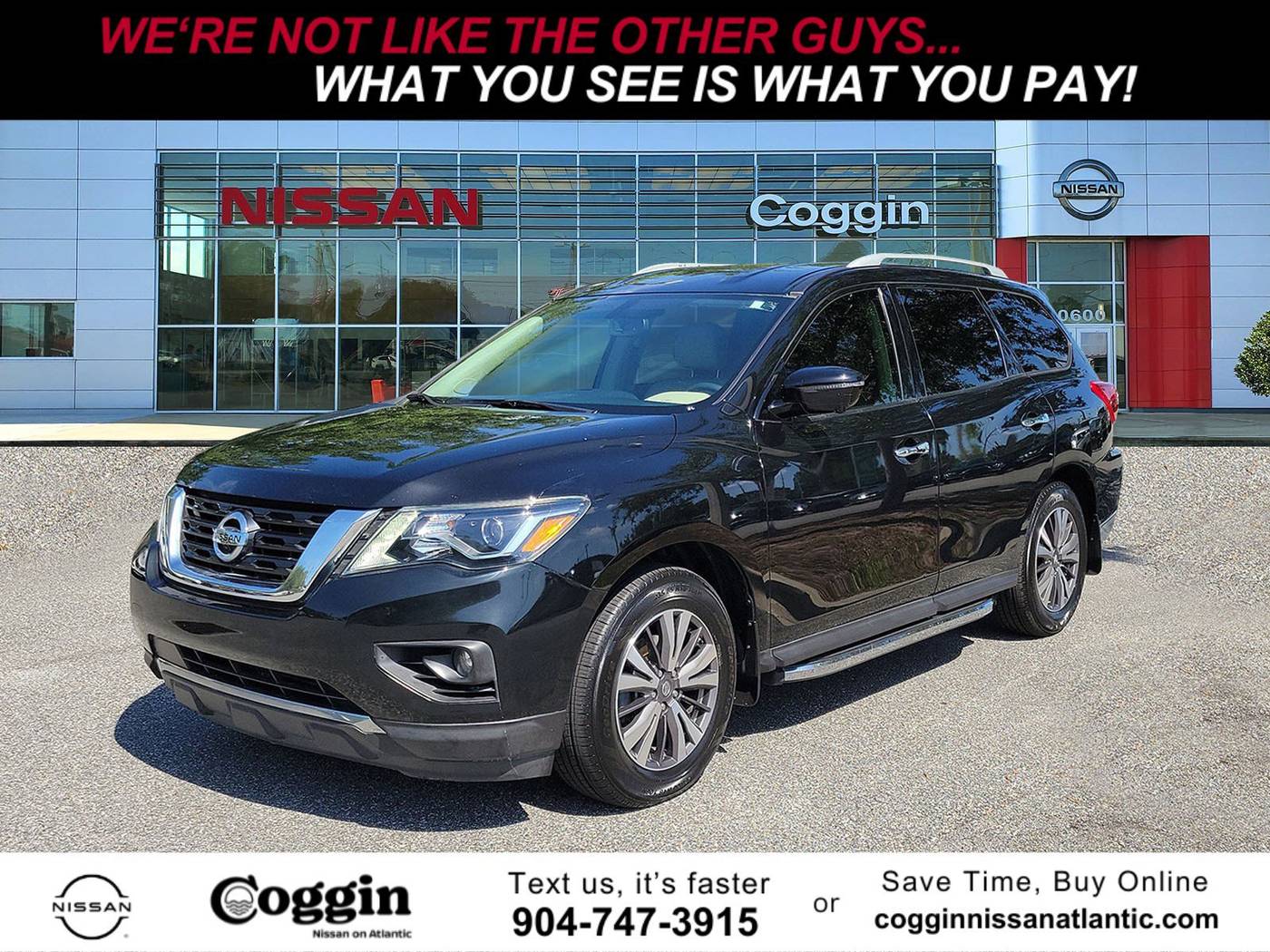 2017 Nissan Pathfinder SL — SUV — 89,669 mi — Jacksonville, FL