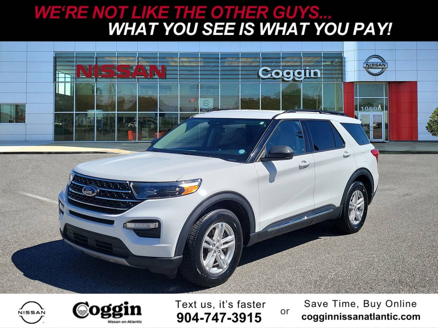 2023 Ford Explorer XLT — SUV — 45,469 mi — Jacksonville, FL
