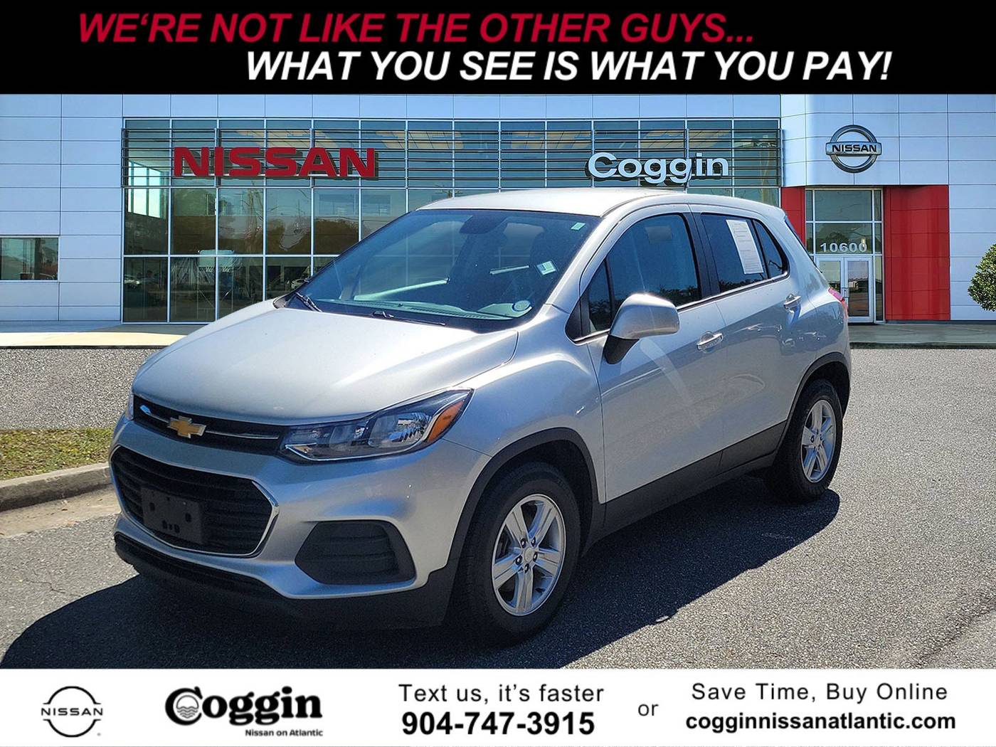 2020 Chevrolet Trax LS — SUV — 67,169 mi — Jacksonville, FL