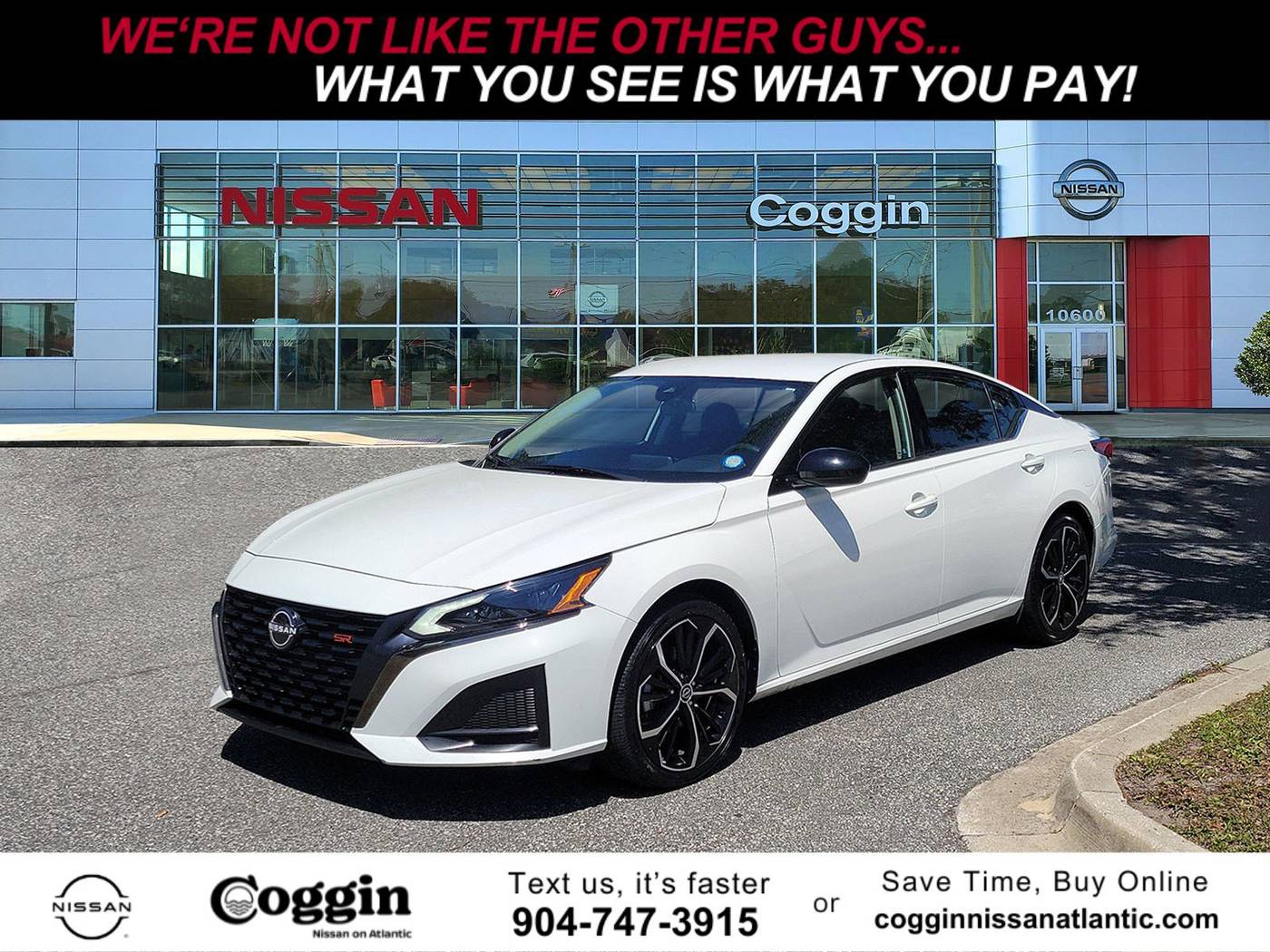 2023 Nissan Altima SR — Sedan — 61,053 mi — Jacksonville, FL